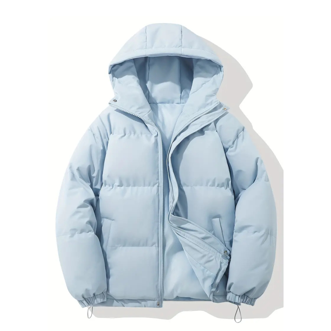 Veste matelassée femme cintrée à capuche zippée