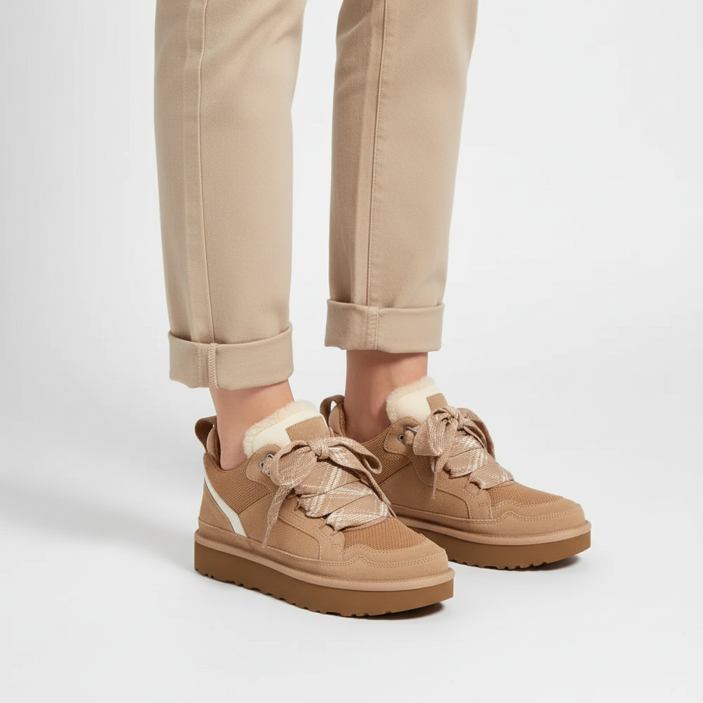 Bottines femme d'hiver à enfiler, doublure chaude – Kaki