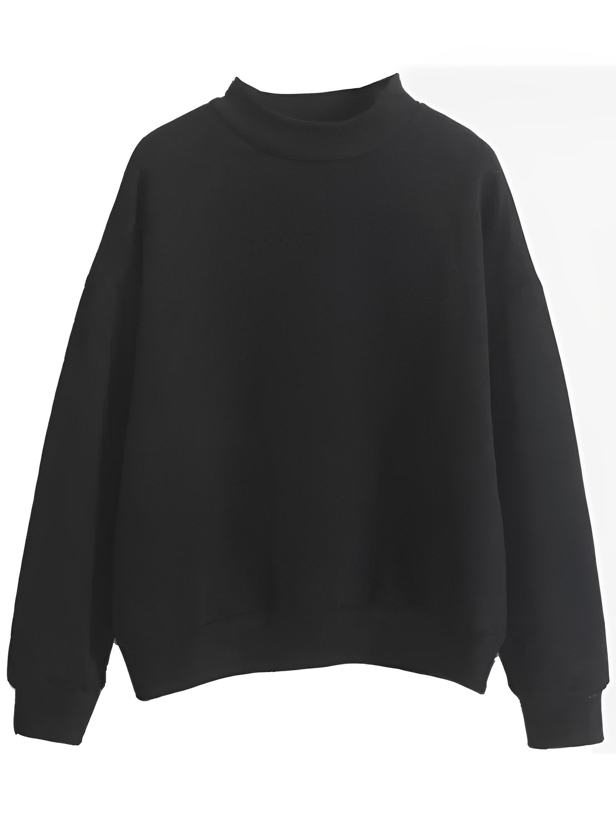 Cardigan femme coupe ample au toucher doux – Noir