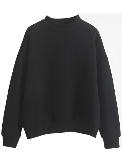 Cardigan femme coupe ample au toucher doux – Noir