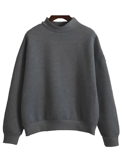 Cardigan femme coupe ample au toucher doux – Gris