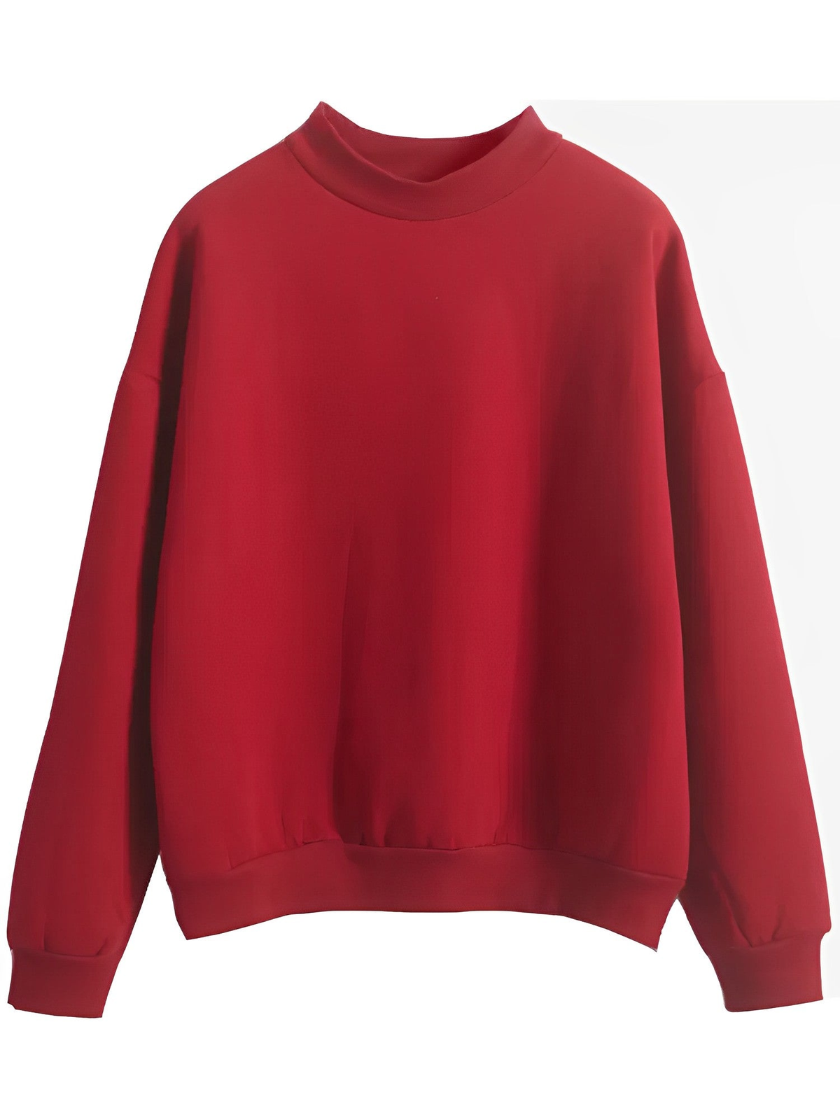 Cardigan femme coupe ample au toucher doux – Rouge
