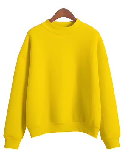 Cardigan femme coupe ample au toucher doux – Jaune