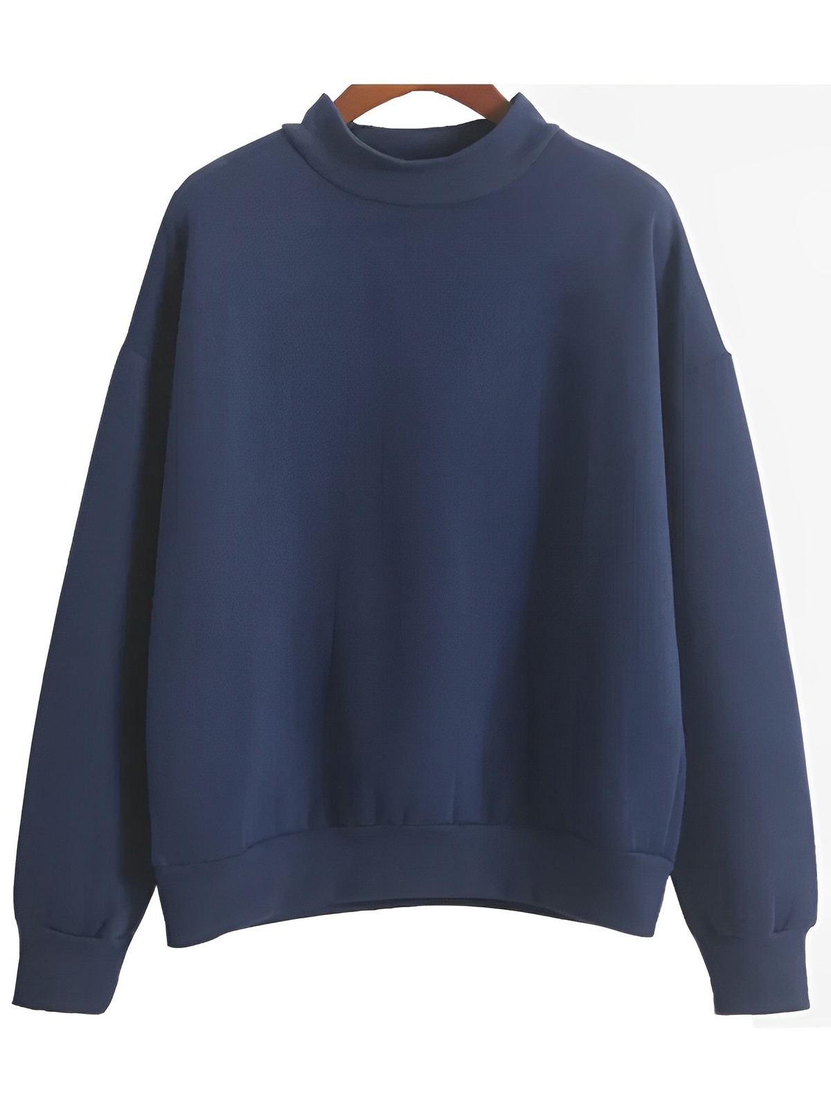 Cardigan femme coupe ample au toucher doux – Bleu marine