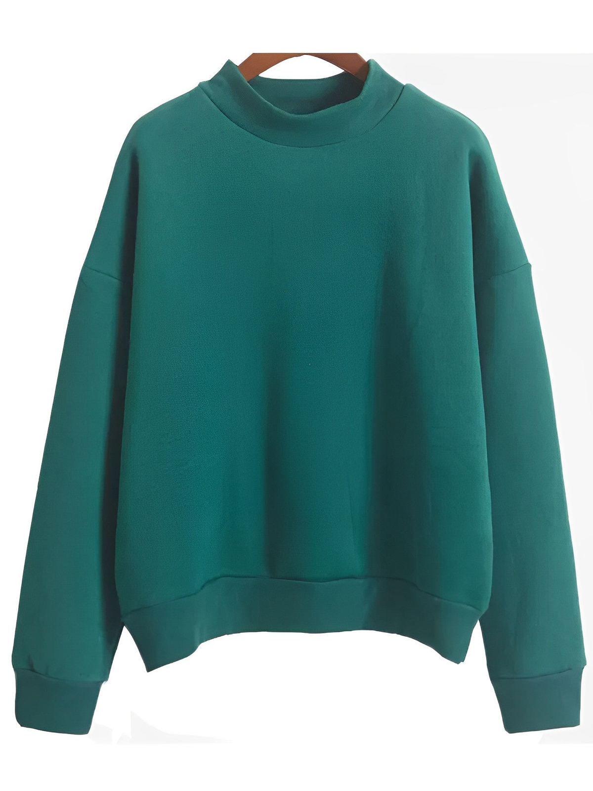Cardigan femme coupe ample au toucher doux – Vert foncé