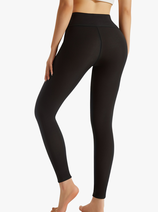 Legging femme taille haute élastique coupe skinny